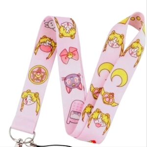 Sailormoon Keychain Kawaii Pink